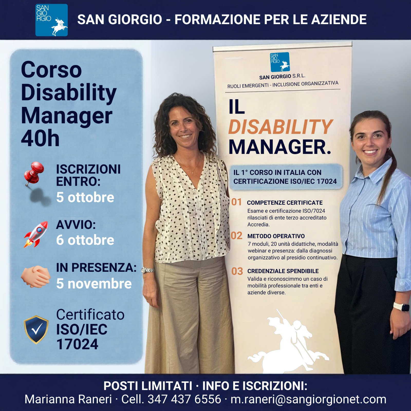 Inclusion, not improvisation: the course for ISO/IEC 17024 certified Disability Managers reopens